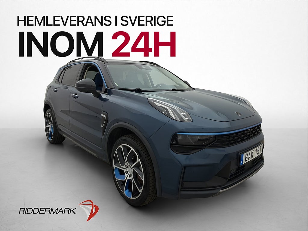 Lynk & Co 01 PHEV Panorama 360° Infinity Adaptiv Sensorer