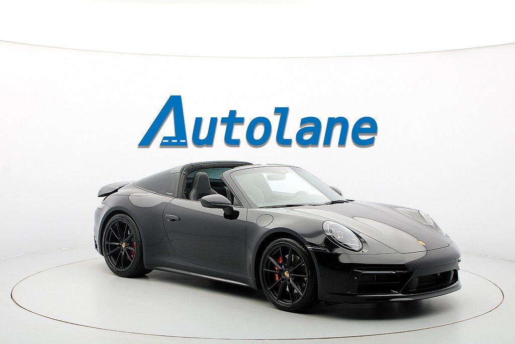 Porsche 911 Targa 4S PDK SportDesign, 360°, PDLS+ 450hk 