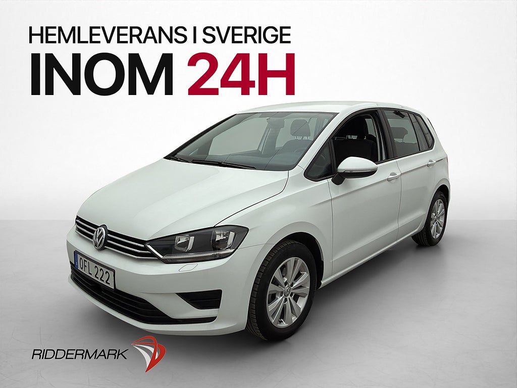 Volkswagen Golf Sportsvan 1.2 TSI 110hk CarPlay En-Brukare
