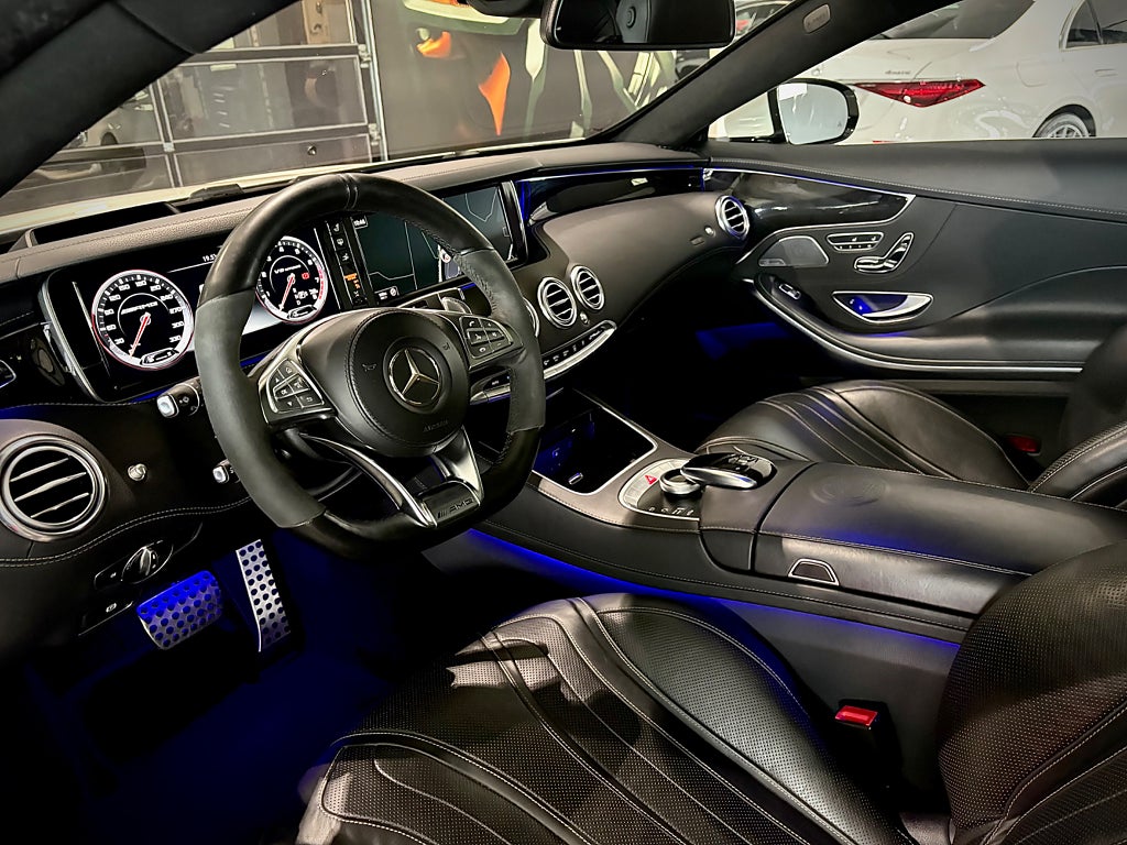 Mercedes-Benz S 63 AMG 4MATIC Coupé Värmare HUD Burmester 585 hk - bild 3