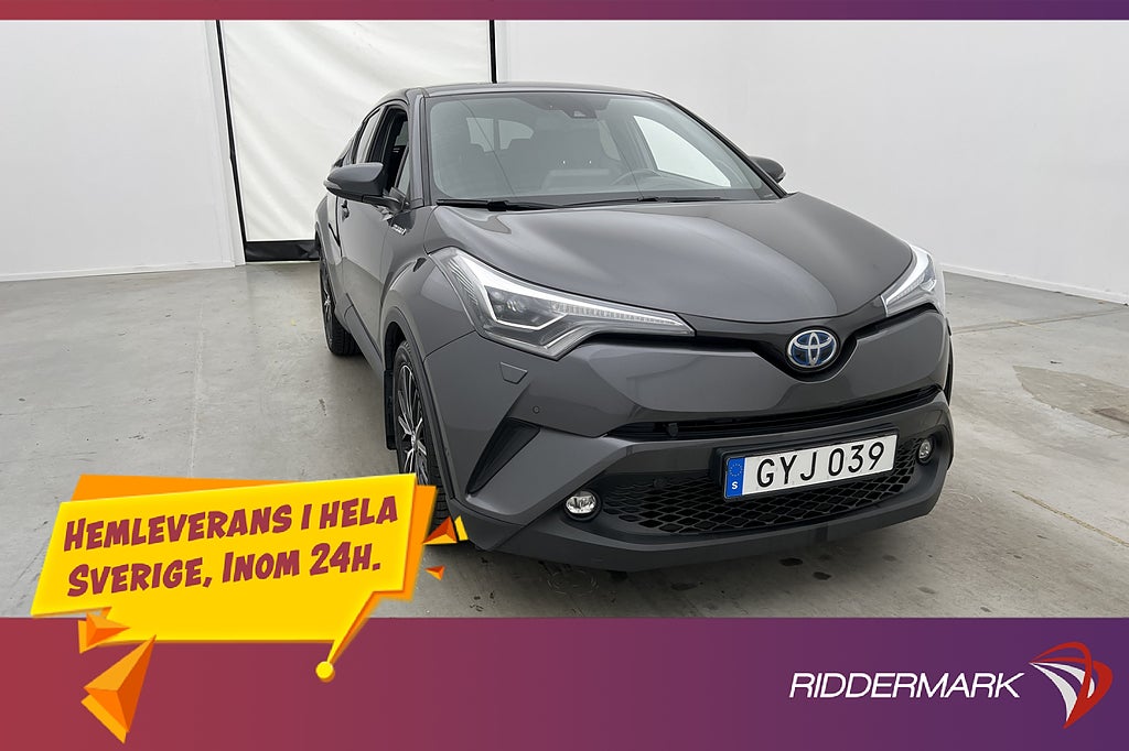 Toyota C-HR Hybrid 122hk Executive JBL Skinn Dragkrok Kamera