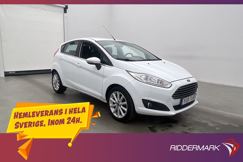 Ford Fiesta 1.0 EcoBoos Titanium 360 kr Skatt 0,46L/mil
