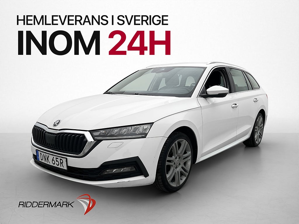 Skoda Octavia TDI 4x4 150hk Kamera Värm Rattvärme Dragkrok