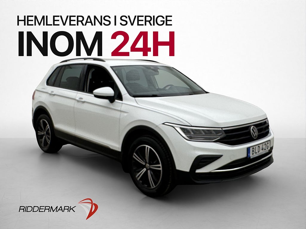 Volkswagen Tiguan 1.5 TSI Värmare CarPlay Kamera Dragkrok