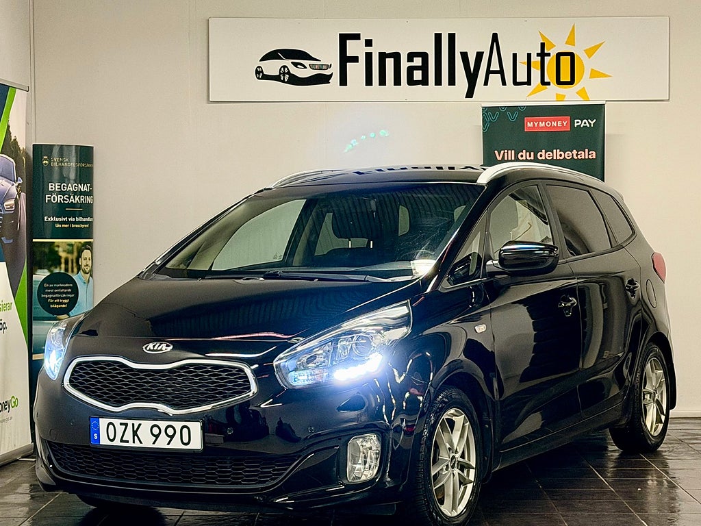 Kia Carens 1.7 CRDi DCT GLS Euro 6 7-Sits / Levereras Ny-Besiktad