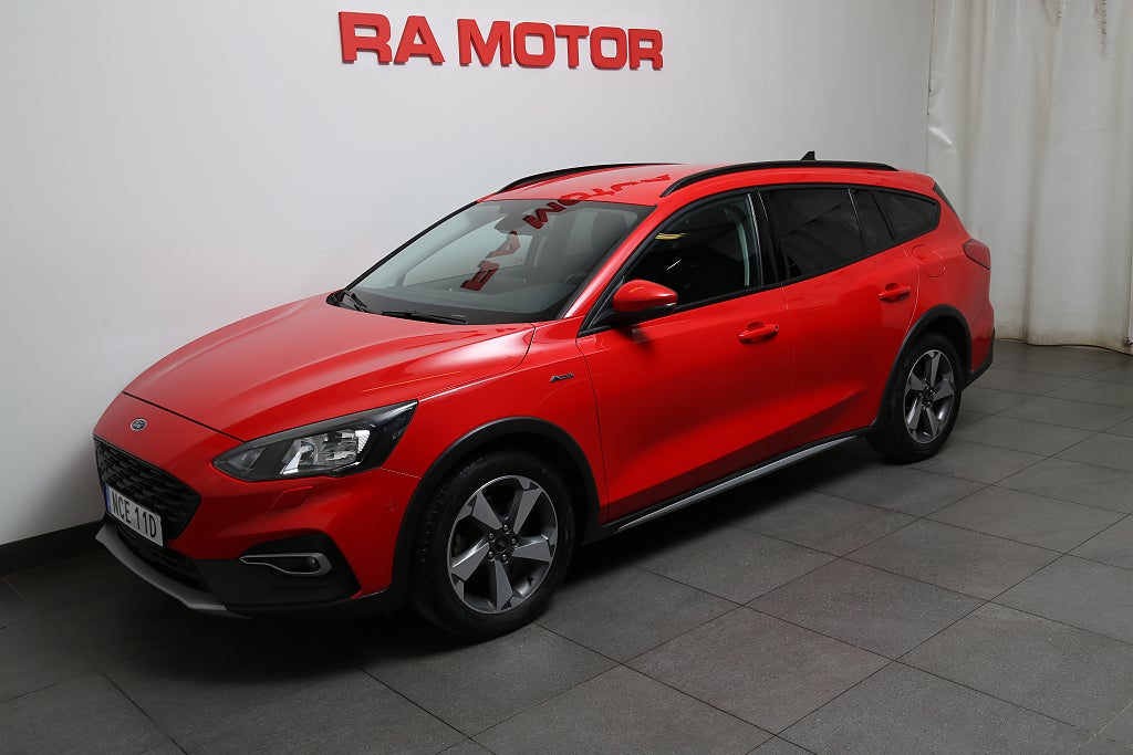 Ford Focus Active 1,0 EcoBoost 125hk Active Kombi Kamera Dragkrok 2020