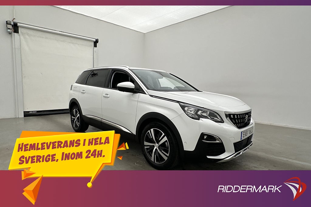 Peugeot 5008 1.2 PureTech 130hk Allure 7-Sits Kamera CarPlay