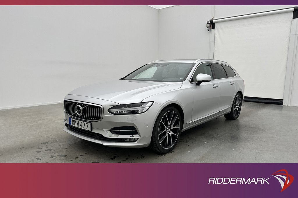 Volvo V90 D3 Inscription VOC Värmare Pano B&W HUD 360° Drag