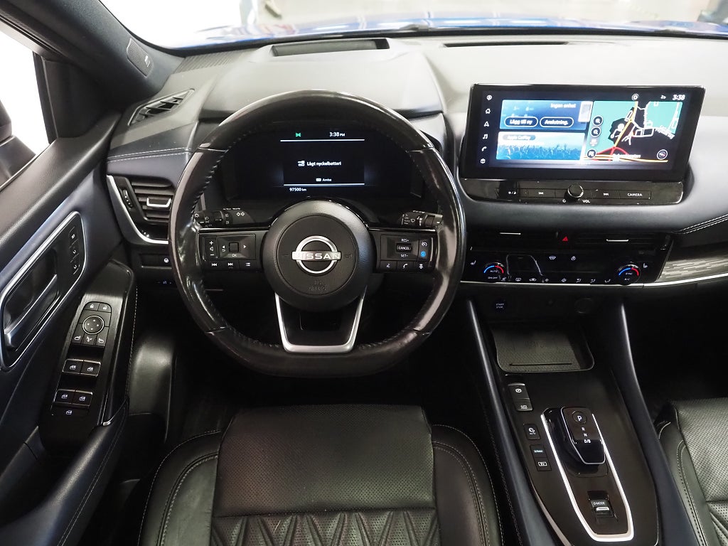 Nissan Qashqai e-POWER 190hk Tekna + Pano Skinn Drag 360° Massage Navi 2022
