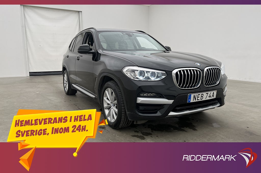 BMW X3 xDrive30e 292hk Navigator Dragkrok 360kr Skatt