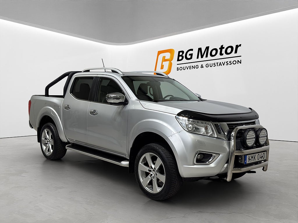 Nissan Navara Dubbelhytt 2.3 dCi 4WD Aut 190HK Pano/Navi/Backkamera