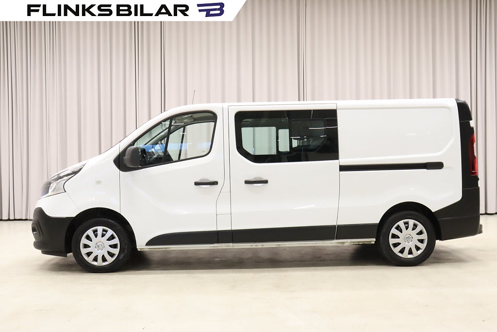 Renault trafic dCi 145HK Dubbelhytt|6-Sits|Drag|GPS|Leasebar