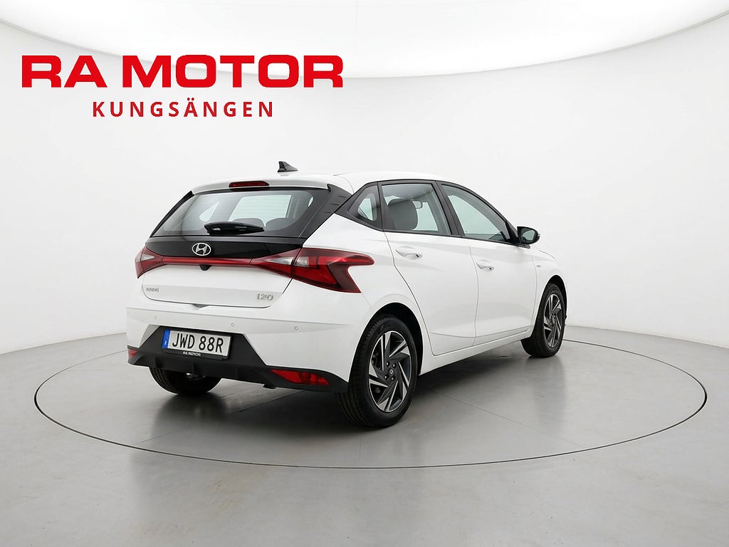 Hyundai i20 1.0 101hk DCT Essential | Backkamera | Rattvärme |