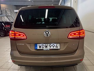 Volkswagen Sharan 2.0 TDI 4M 7-sits Drag Pano Bkam Dvärm SoV