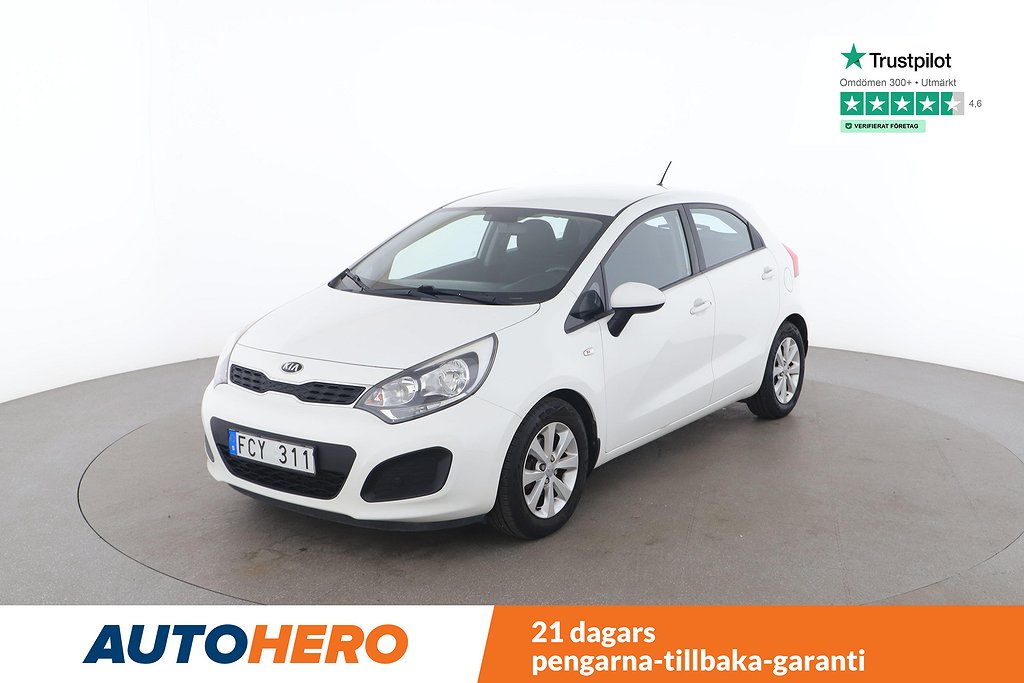 Kia Rio 5-dörrar 1.2 CVVT GLS / NYSERVAD, Kupévärmare