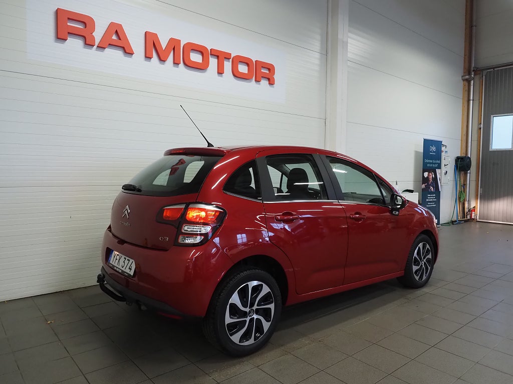 Citroen C3 1.2 PureTech VTi 82hk Dragkrok Motorvärmare 2016
