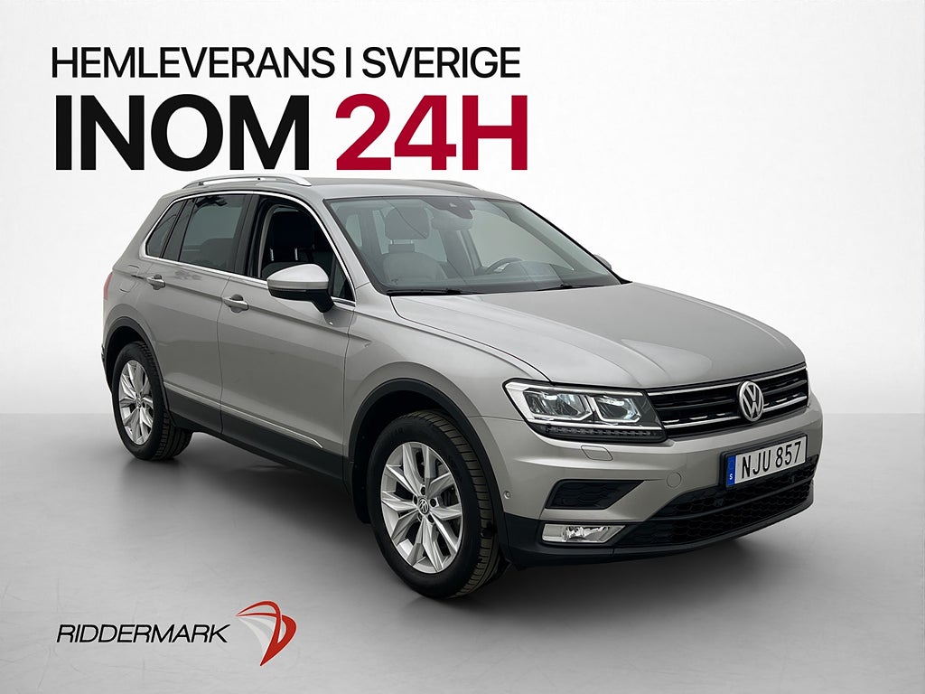 Volkswagen Tiguan 2.0 TSI 4M 180hk P-Värmare B-Kamera Skinn