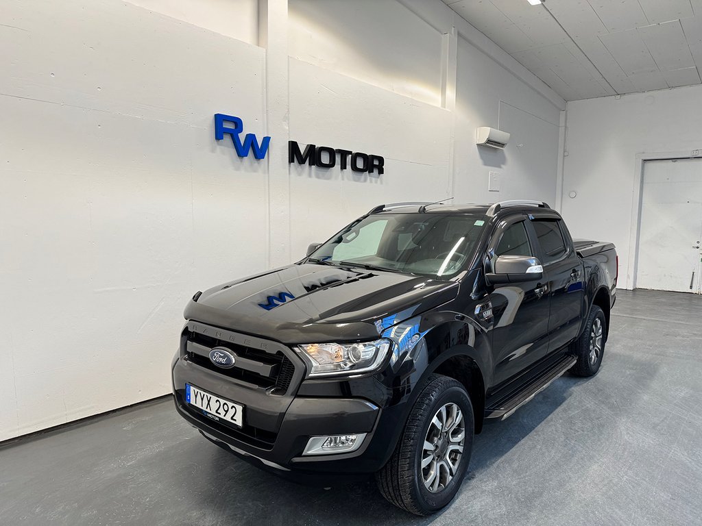 Ford Ranger 3.2 4x4 200hk Wildtrak D-värm B-kam Navi (Moms)