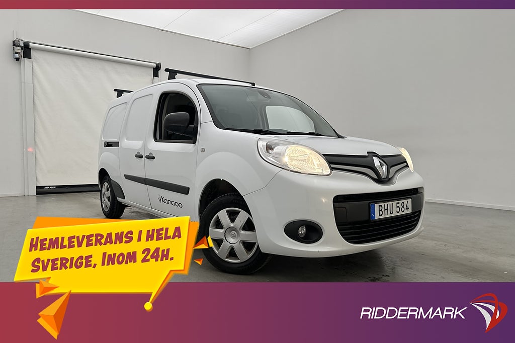 Renault Kangoo Express Maxi 1.5dCi Ny-Kamrem Värm Drag Moms