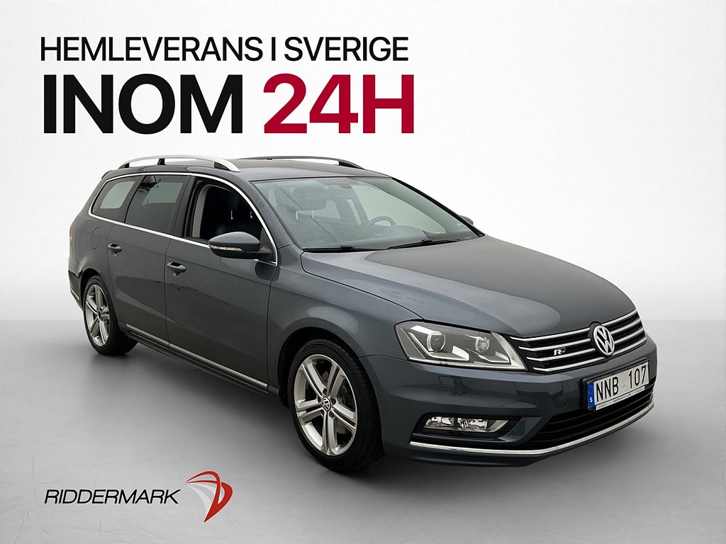 Volkswagen Passat 2.0 TDI 4M R-Line Kamera Skinn Dragkrok