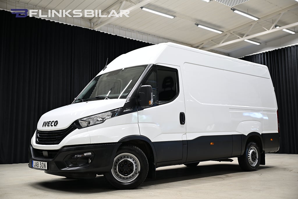 Iveco Daily 136HK L3H2|Automat|Webasto|3.5ton-drag|Lågmil|Leasbar
