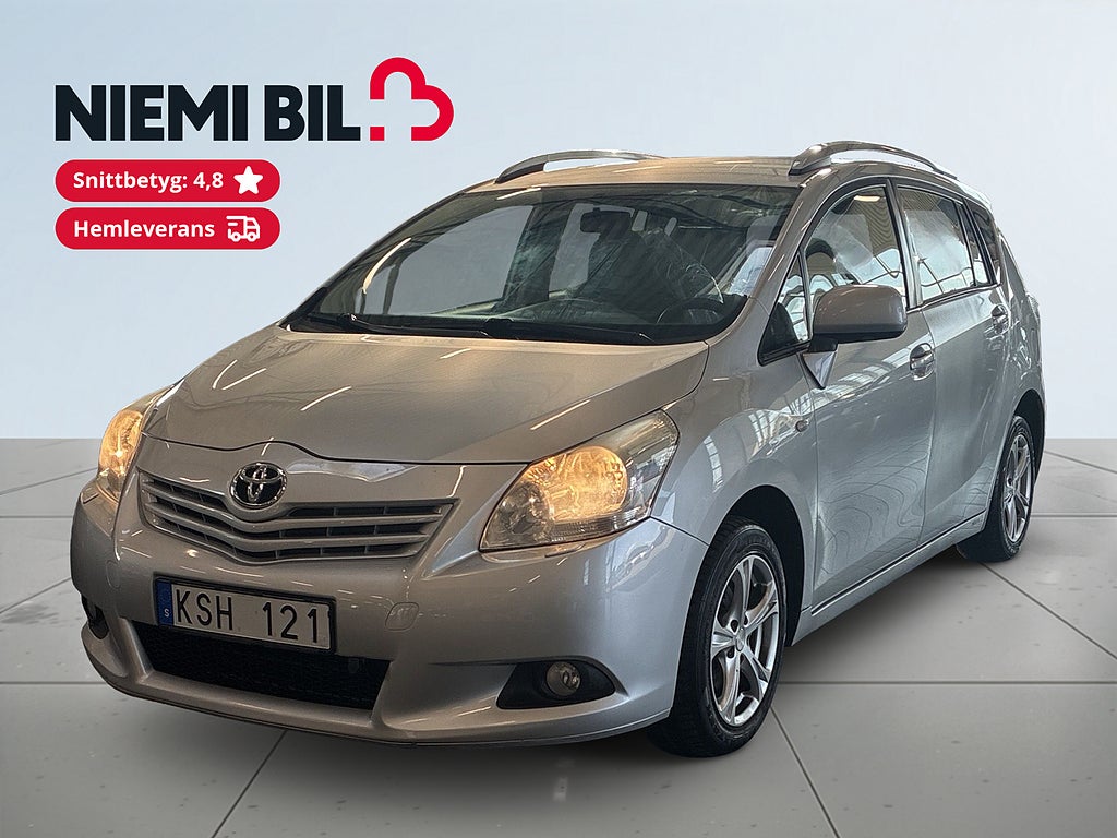 Toyota Verso 1.8 Valvematic S&V-Hjul/M&K-värm/Farthållare/7-sits