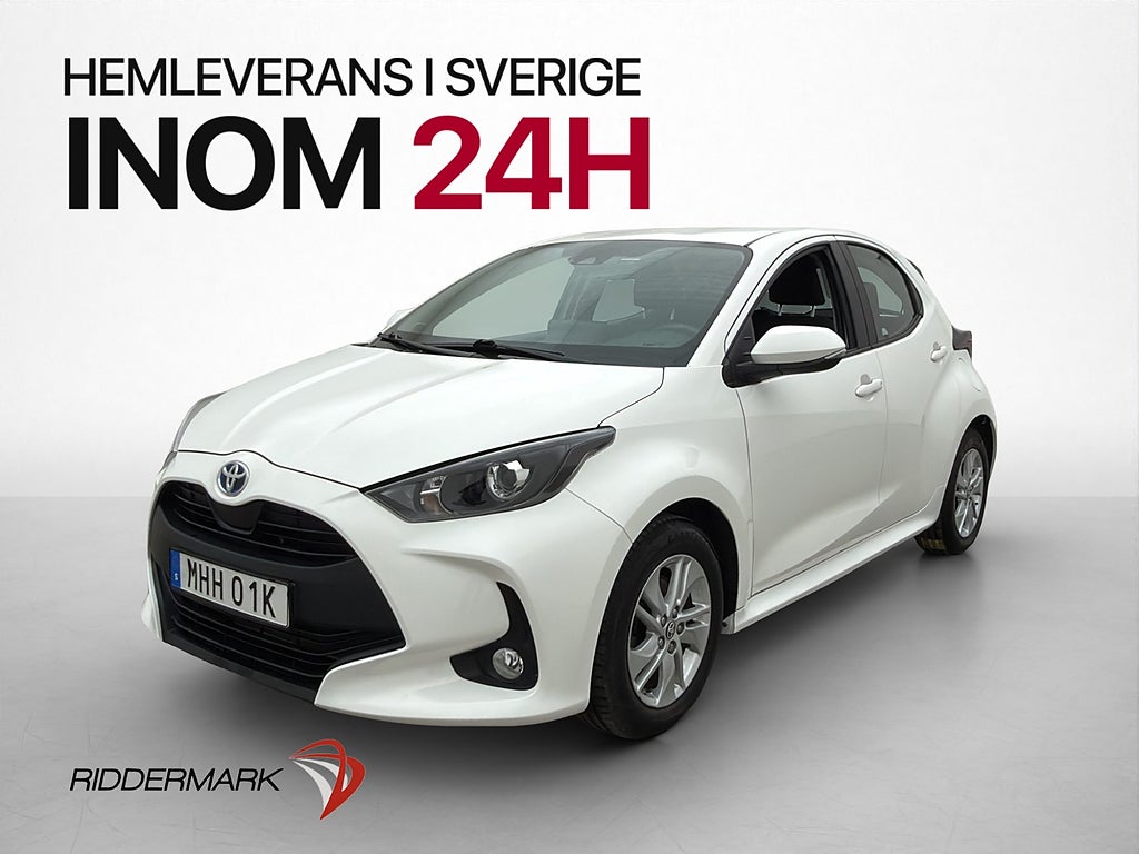 Toyota Yaris Hybrid 116hk Active Backkamera 0.38l/mil