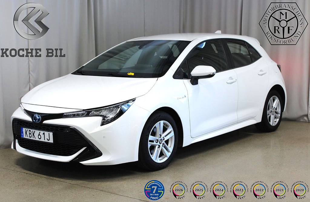 Toyota Corolla Hybrid 122HK, Active, S&V-hjul, B-kamera, 3620 mil