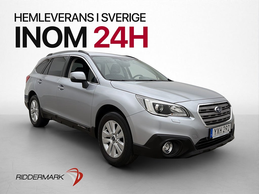 Subaru Outback 2.5 4WD 175hk M&K-Värmare Kamera Skinn Drag