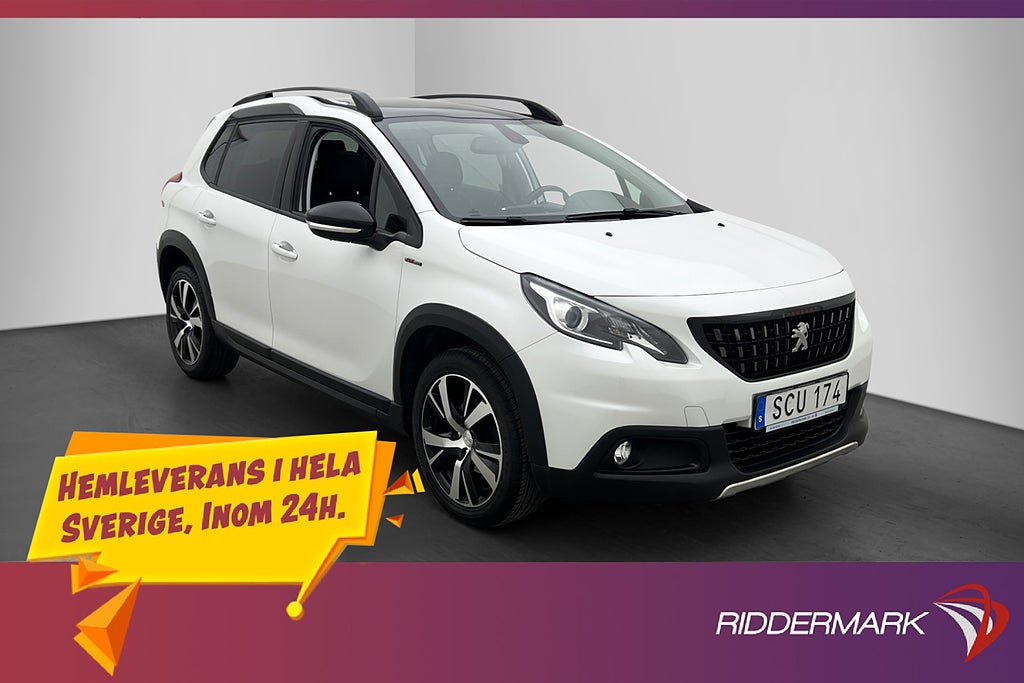 Peugeot 2008 1.2 PureTech 110hk GT-Line Panorama CarPlay