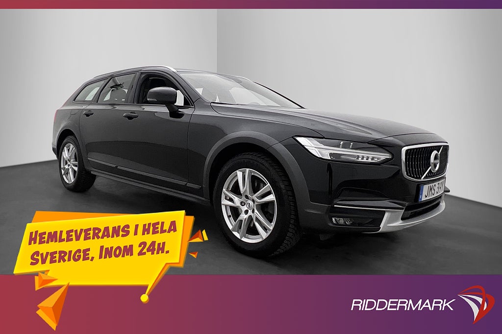 Volvo V90 Cross Country D4 AWD Värmare VOC 360° Carplay Drag