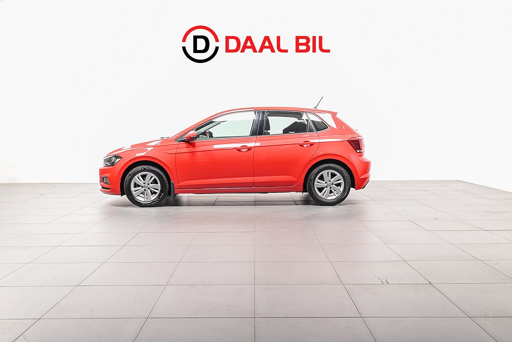 Volkswagen Polo 1.0 TSI DSG 95HK MOTORVÄRMARE FARTHÅLLARE 