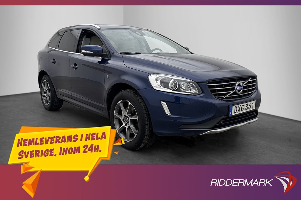 Volvo XC60 D4 Ocean Race Pano Värmare Läder Navi VOC Drag