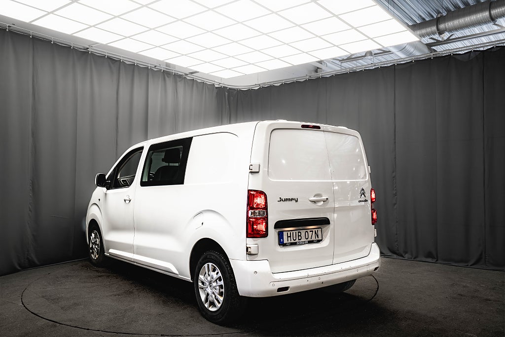 Citroën Jumpy Van 6-sits Crew Cab D-VÄRMARE KAMERA 177hk