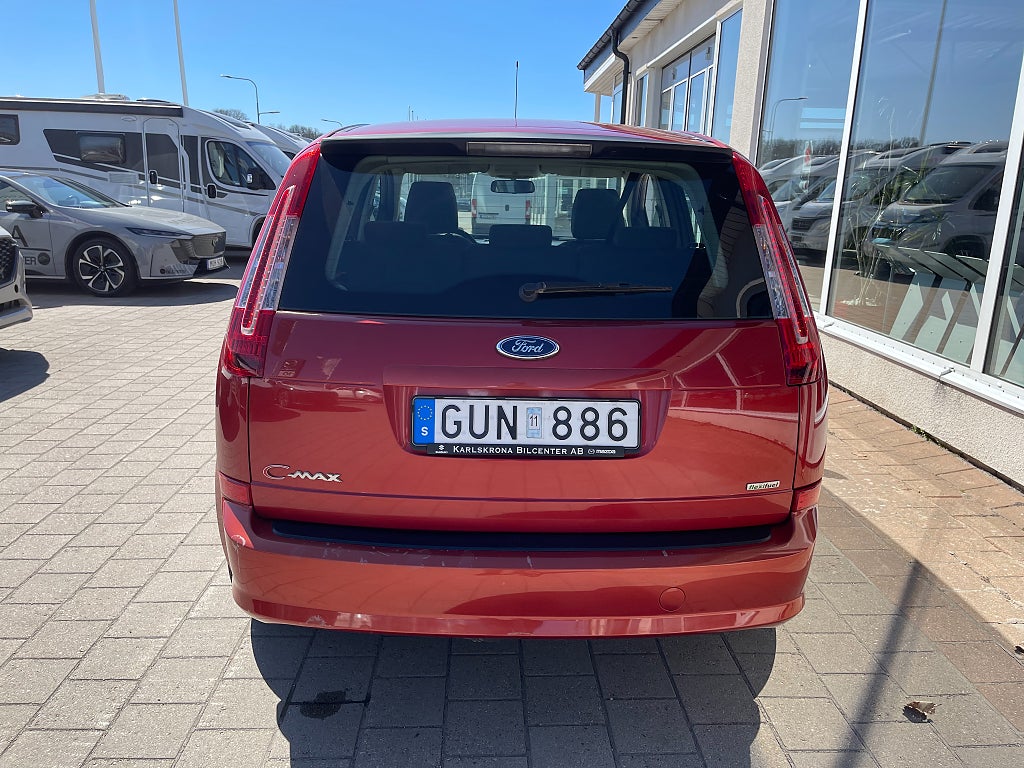 Ford C-Max 1.8 Flexifuel manuell 125 hk Dragkrok