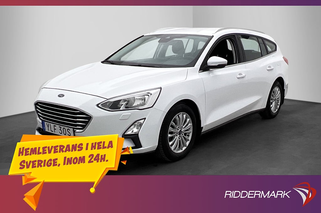 Ford Focus 1.5 Kombi 120hk Titanium Värmare CarPlay Keyless
