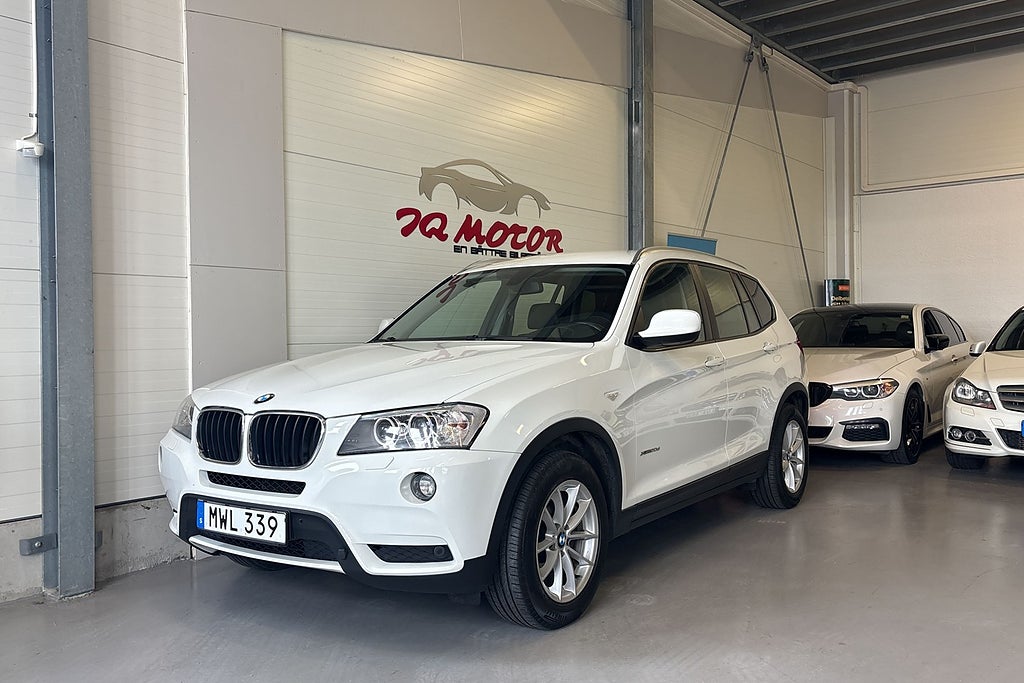 BMW X3 xDrive20d Steptronic Euro 5 /Nyservad/Läder/DRAG/