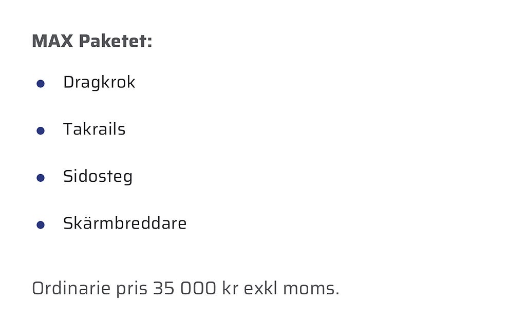 Maxus T60 4x4 | 399.900Kr | Sveriges billigaste pickup! 2025