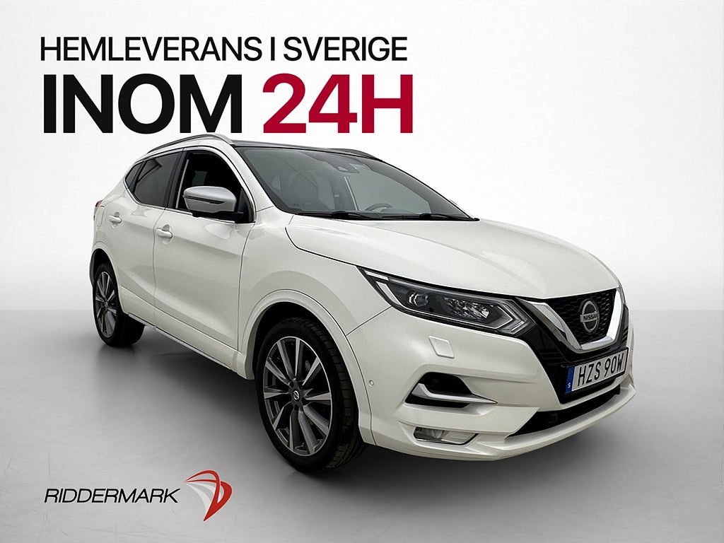 Nissan Qashqai Tekna+ Drag Pano BOSE Skinn 360° Navi