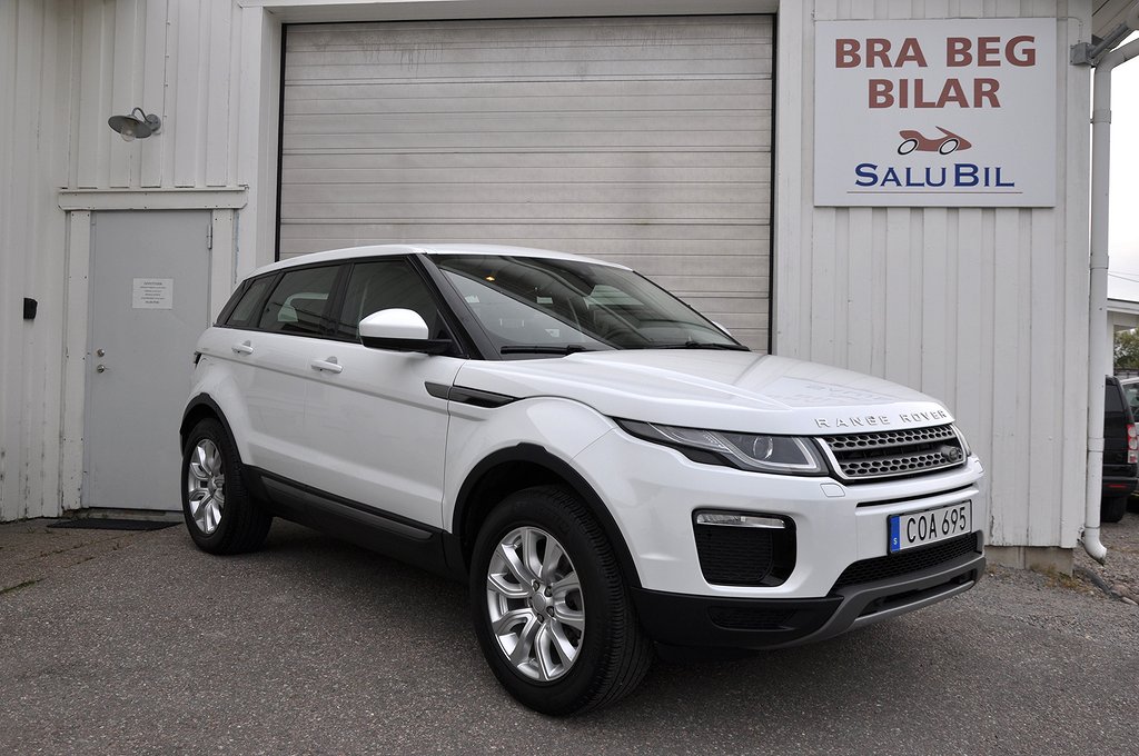 Land Rover Range Rover Evoque 2.0 TD4 150HK SE AWD Drag Skinn