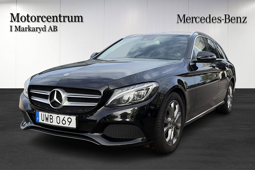 Mercedes-Benz C 220d Avantgarde/ Dragkrok/Apple Carplay/Android Auto