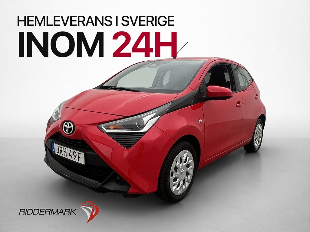 Toyota Aygo 1.0 72hk X-PLAY Kamera Bluetooth 0.42 l/mil
