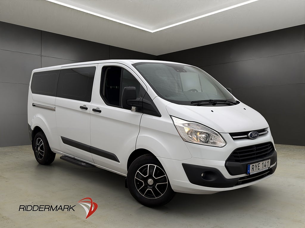 Ford transit-custom Kombi Lång Värmare Drag Kamera 9-Sits
