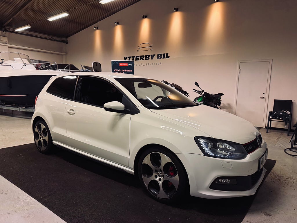 Volkswagen Polo 3-Dörrars GTI 1.4 TSI 180hk Automat Sportstolar 