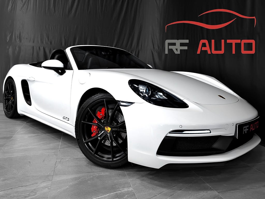Porsche 718 Boxster GTS Sport Chrono Sportavgassystem 455hk