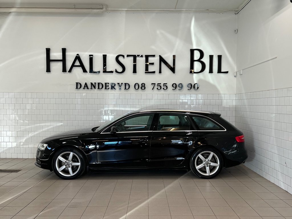 Audi A4 2.0 TDI 190Hk Q Aut S-Line Sport Edition 18*Tum Svensksåld