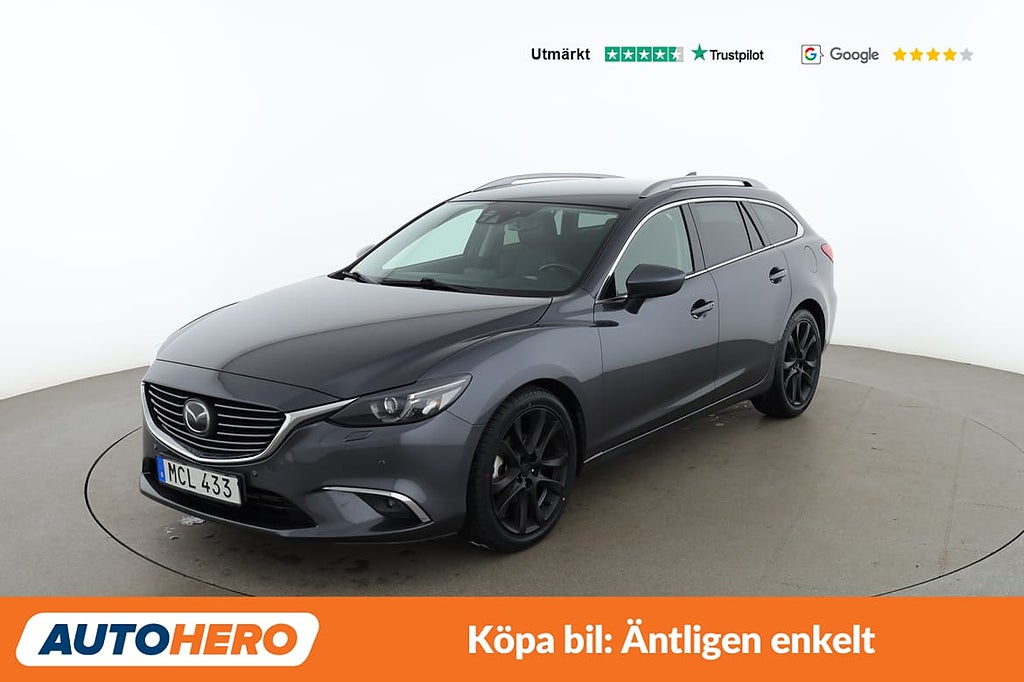Mazda 6 2.2 SKYACTIV-D Optimum / Dragkrok, Backkamera