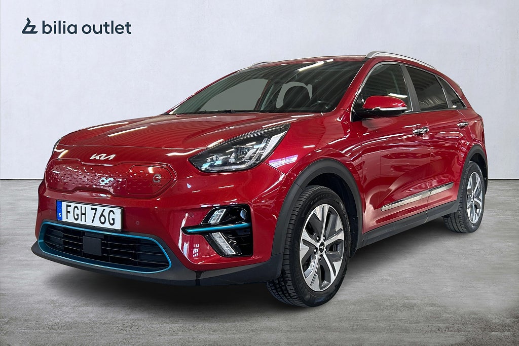 Kia E-Niro 64 kWh Advance Plus 204hk Navi Backkamera Läder Carplay