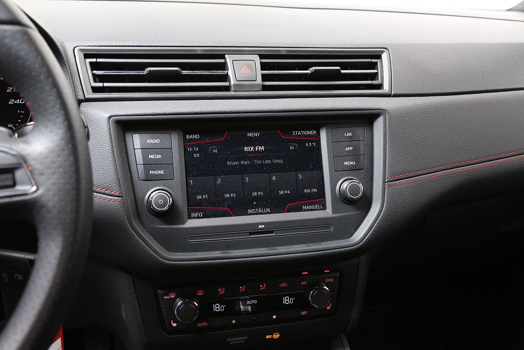 Seat Ibiza 1,0 TSI 115hk FR DSG 5-dörrar Full Link P-sensor 2020