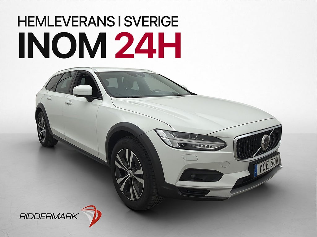 Volvo V90 Cross Country B4 AWD 197hk Dragkrok Kamera Värmare
